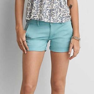 NWT American Eagle twill x midi shorts